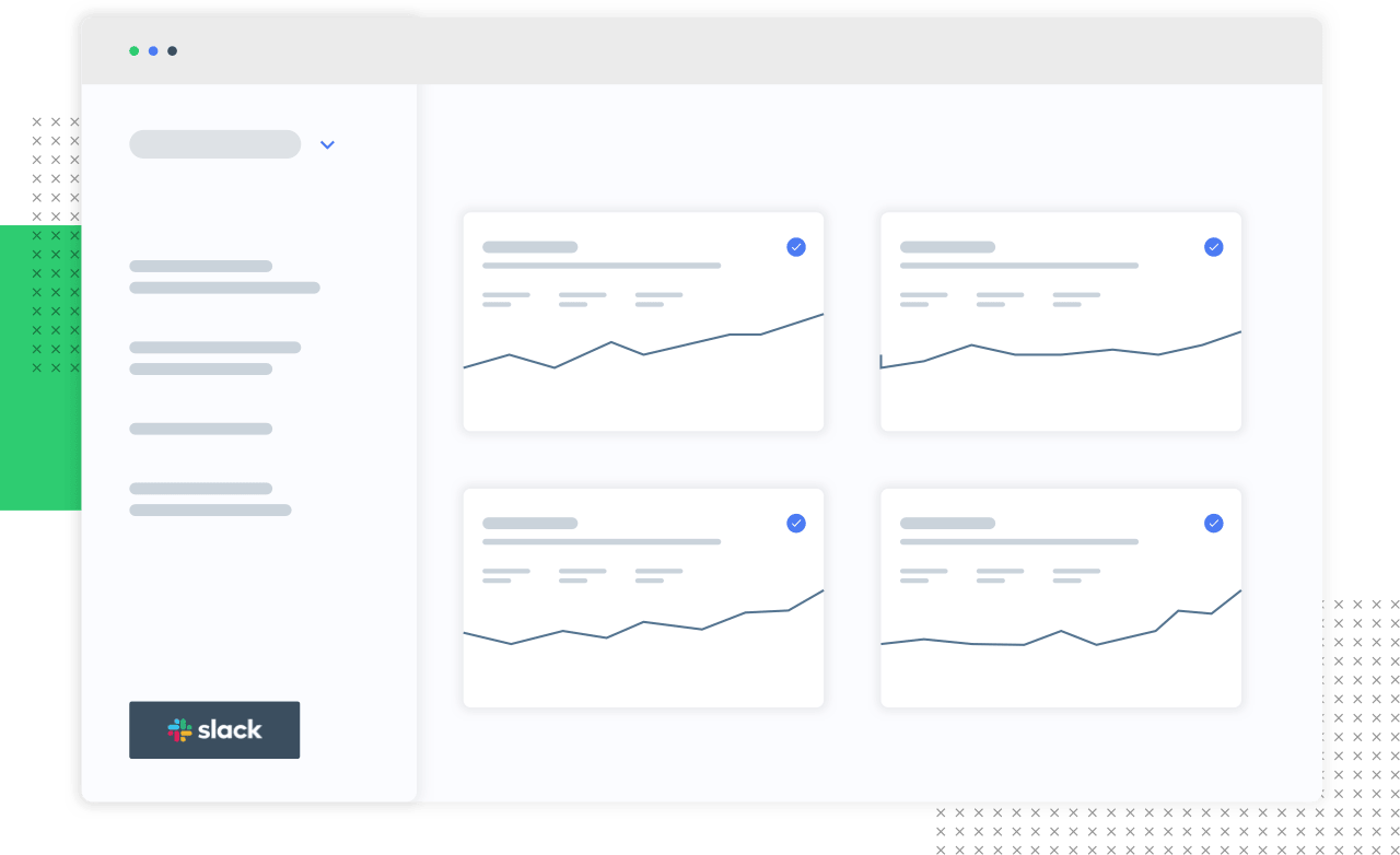 Ping Dashboard Abstract Illustration
